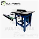 MESA CIRCULAR BASICA 60 x 80 PARA CARPINTERIA