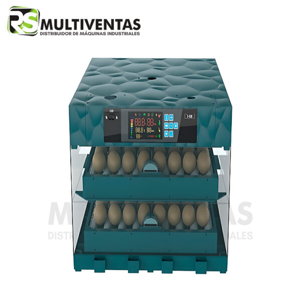 INCUBADORA AUTOMÁTICA DE 128 HUEVOS