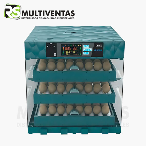 INCUBADORA AUTOMÁTICA DE 192 HUEVOS