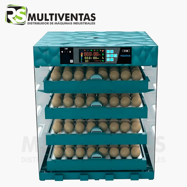 INCUBADORA AUTOMÁTICA DE 256 HUEVOS