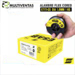 ALAMBRE FLUX CORED  E71T-GS  1KG - ESAB