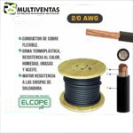 CABLE DE SOLDAR 2/0 AWG