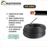 CABLE DE SOLDAR 4/0 AWG
