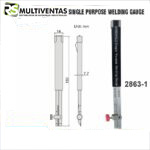 CALIBRE DE SOLDADURA DE UN SOLO PROPÓSITO Hi Lo Gauge