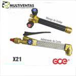 CAÑA DE OXICORTE TIPO AGA X21 - GCE