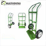 COCHE PORTA OXIGENO ACETILENO CON LLANTAS BUGGY