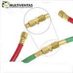 CONECTORES PARA MANGUERAS DE OXIGENO O ACETILENO