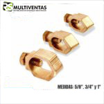 CONECTORES DE COBRE TIPO AB