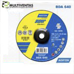 DISCOS DE DESBASTE BDA 640 - NORTON