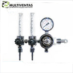 FLUJOMETRO PARA ARGON DOBLE SALIDA