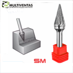 FRESA ROTATIVA FORMA DE CONO