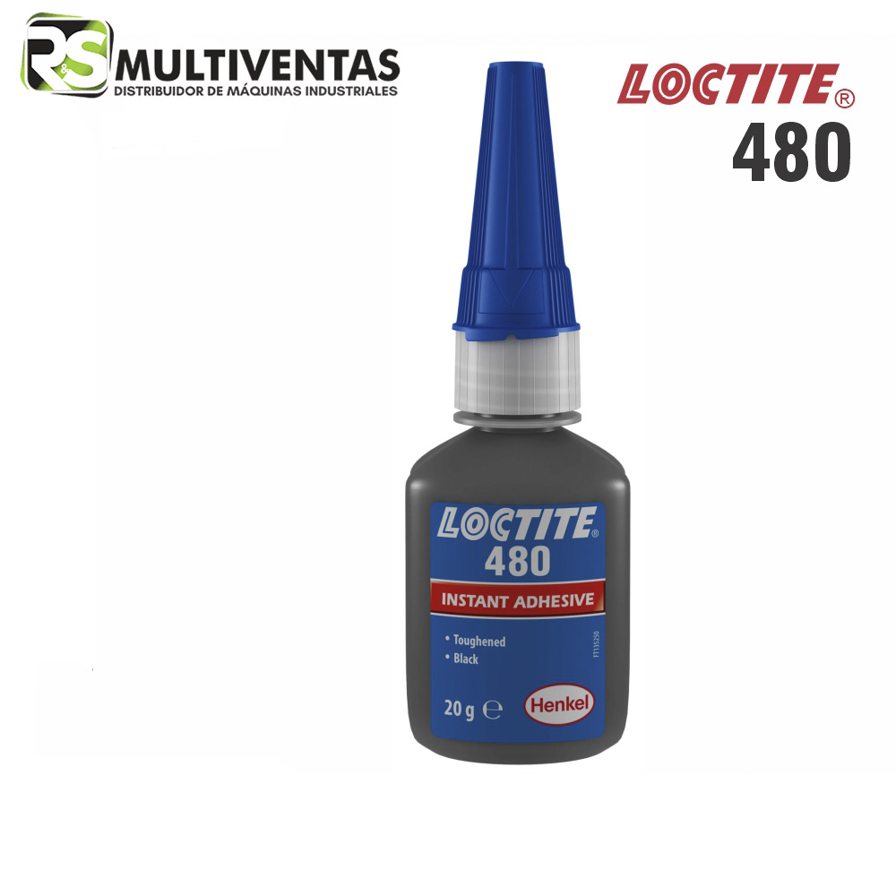 LOCTITE-480.jpg LOCTITE 480 ADHESIVO INSTANTANEO REFORZADO CON CAUCHO - Imagen 1