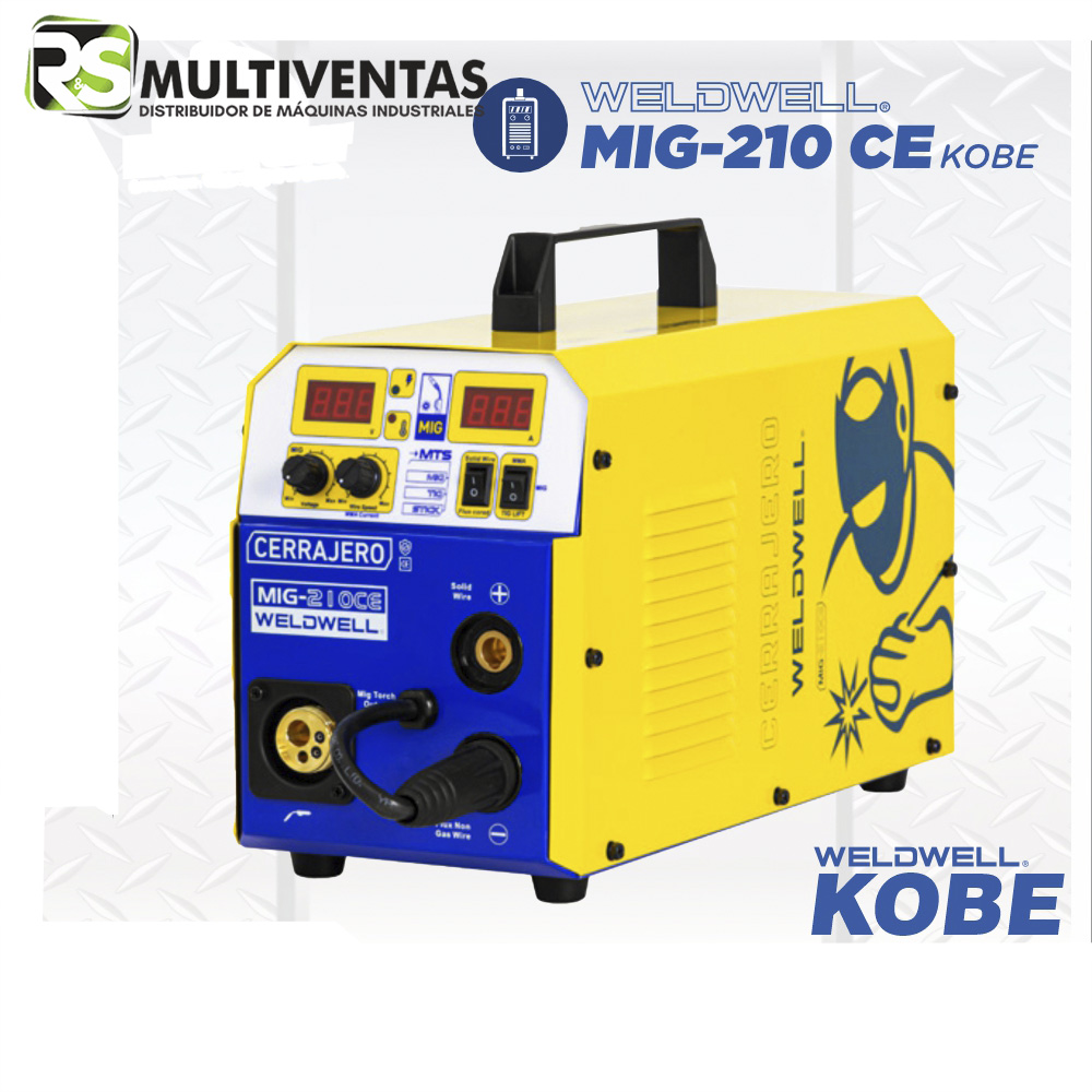 MAQUINA-DE-SOLDAR-MIG-210-CE-KOBE-WELDWELL®.jpg MAQUINA DE SOLDAR MIG-210 CE KOBE - WELDWELL® - Imagen 1