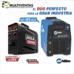 MAQUINA DE SOLDAR XMT 425 CC/CV - MILLER