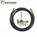 REGULADOR DE PRESION CON FLUJOMETRO PARA ARGON FM-1400