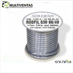 SOLDADURA DE ESTAÑO RODFIL 630 60-40 - SOLDEXA