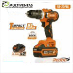 TALADRO INALÁMBRICO - RB-20PBL - REDBO®