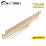 TW-50 (AWS BAg-6) - SOLDADURA DE PLATA AL 50% - TECNOWELD