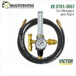 VE 0781-3657 FLUJÓMETRO HRF2435P-580 ARGÓN - VICTOR - Imagen 2